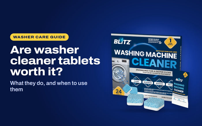 Are washer cleaner tablets worth it: BLITZ Washing Machine Cleaner