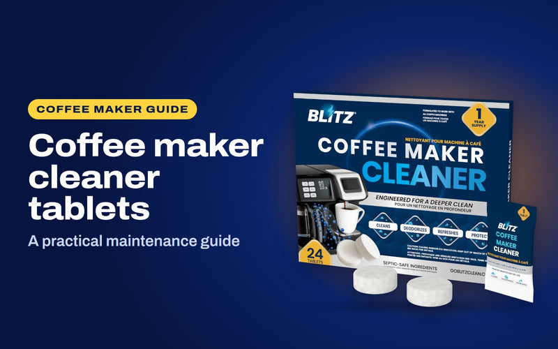 Coffee maker cleaner tablets: BLITZ Coffee Maker Cleaner