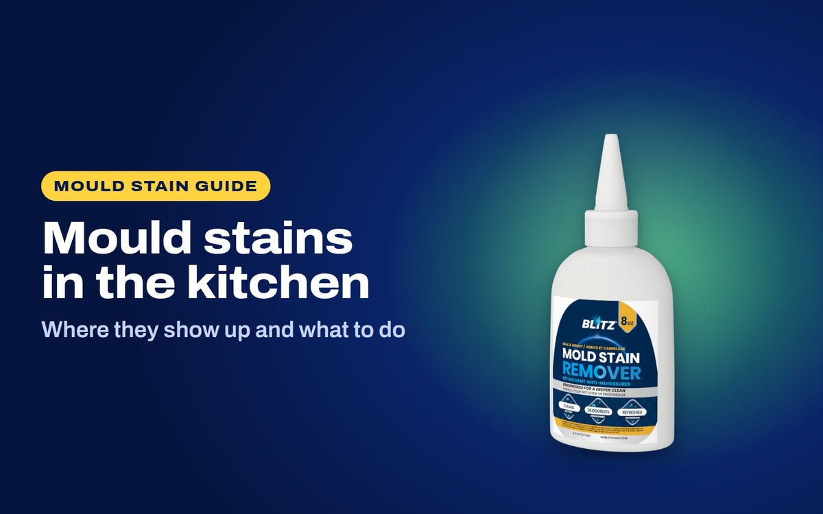 Mould stains in the kitchen: BLITZ Mold Stain Remover