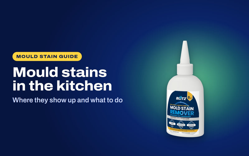 Mould stains in the kitchen: BLITZ Mold Stain Remover
