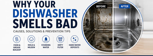 Why Your Dishwasher Smells Bad (And How to Get Rid of the Odor for Good)