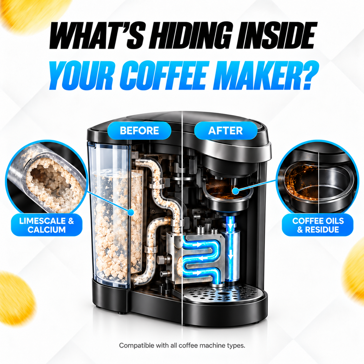 BLITZ Coffee Maker Cleaner