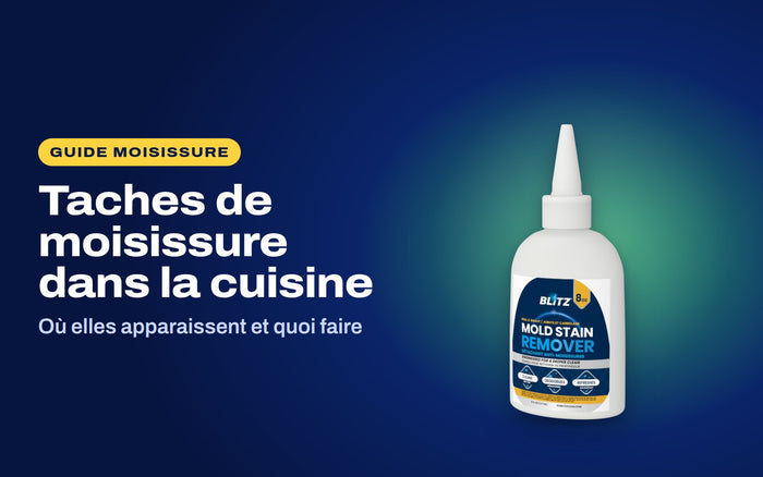 Taches de moisissure dans la cuisine : le détachant de moisissure BLITZ