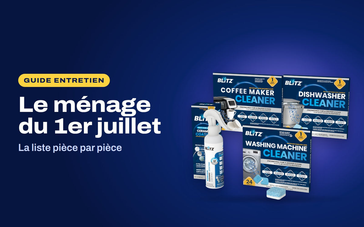 Le ménage du 1er juillet : la trousse Maison complète BLITZ