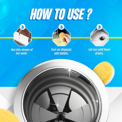 GOBLITZCLEAN BLITZ Disposal Cleaner and Deodorizer bottle with label, designed for trash disposal freshness and odor control
